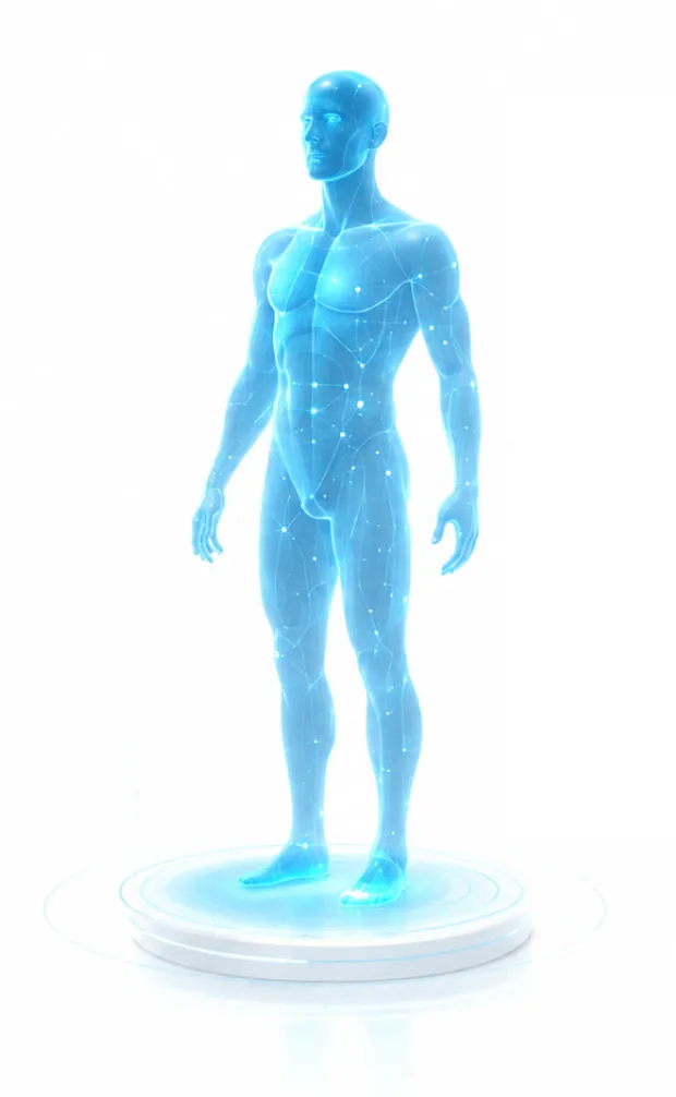 Preview of the patient's digital twin
